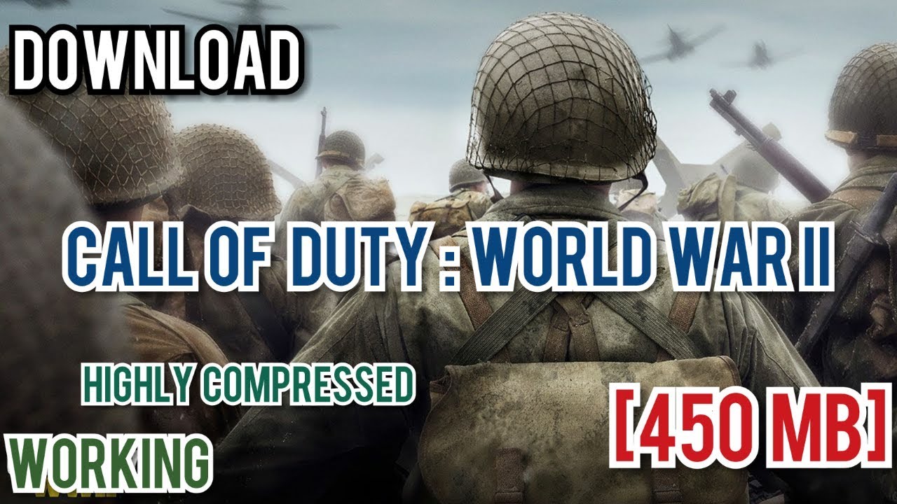 Cod Ww2 Highly Compressed Download